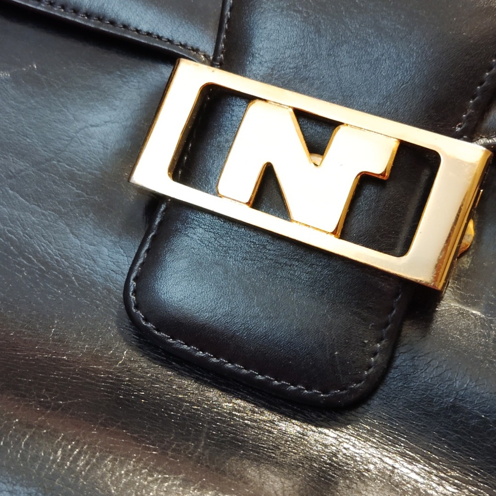 Nina Ricci Black Leather Bag - Picture 2 of 6